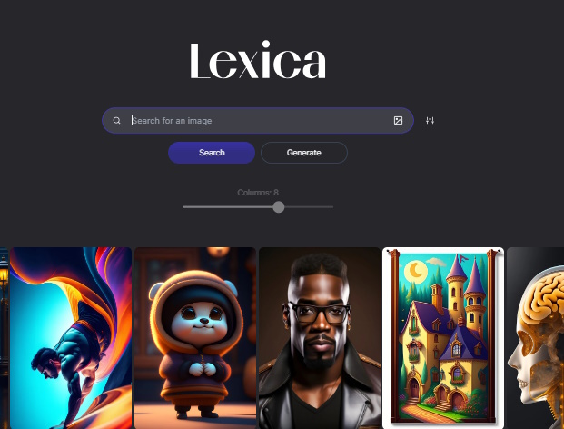 Lexica - генератор картинок