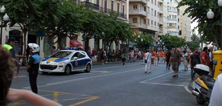 полиция в Аликанте